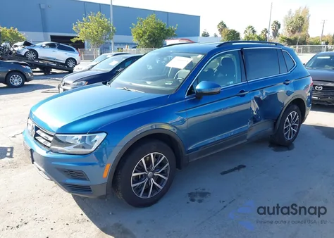2019 Volkswagen Tiguan 2.0T Se/2.0T Sel/2.0T Sel R-Line/2.0T Sel R-Line Black z USA, uszkodzony, nr VIN 3VV2B7AX2KM025507